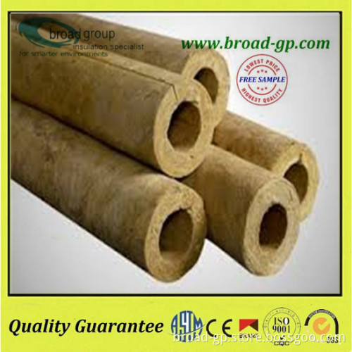 Top quality rock wool tube insulation